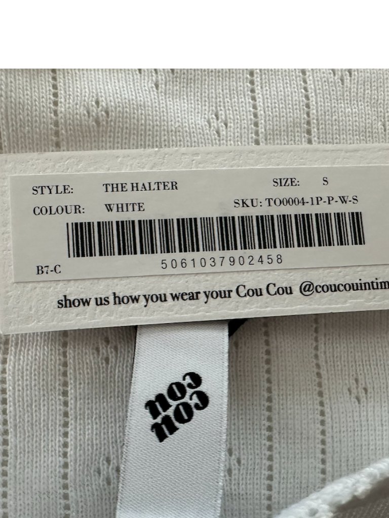 Cou Cou Intimates The Halter Top, Size Small — image 4 of 5